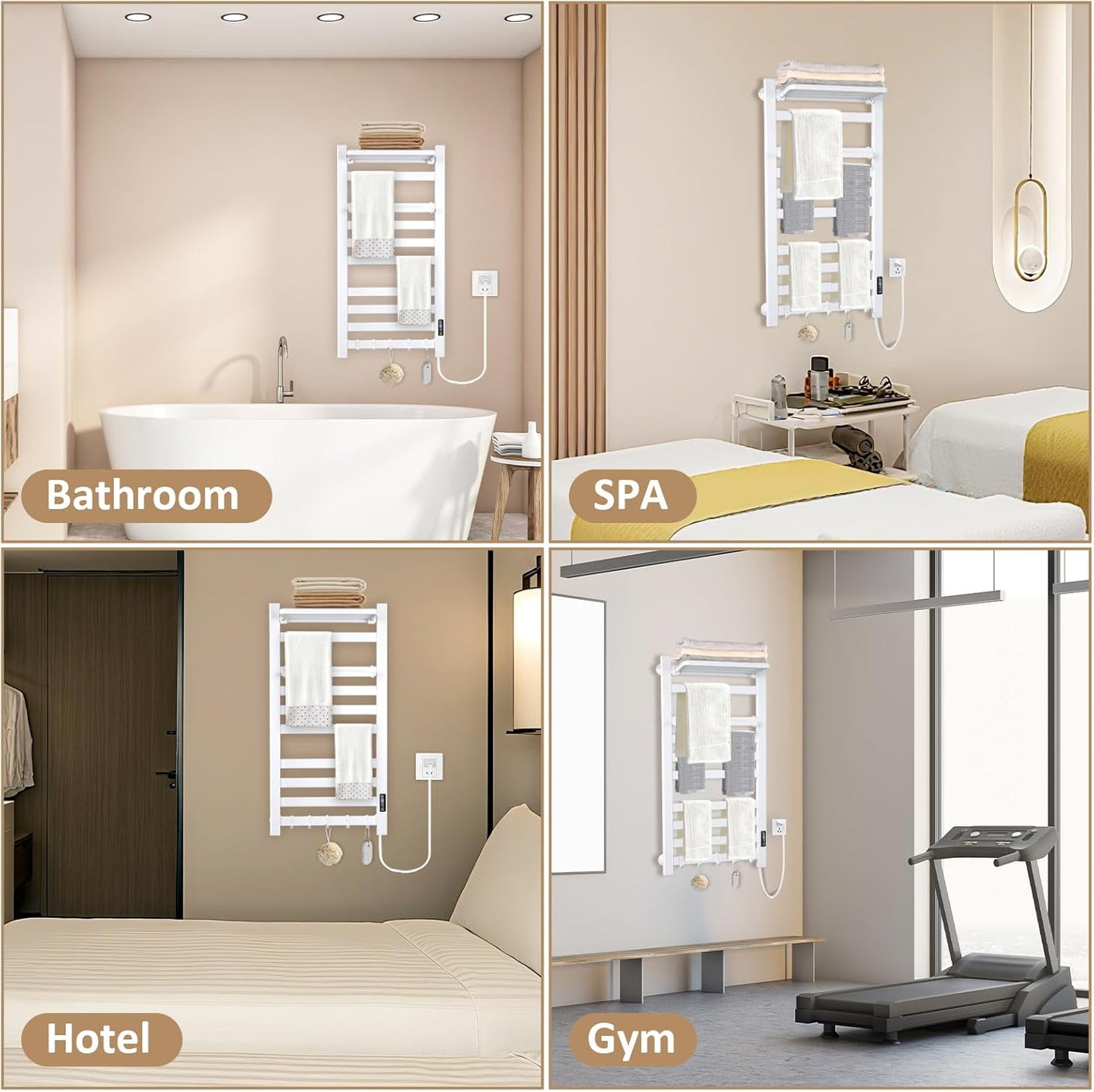 💖 Warm & Relaxing Bathroom Heater – Adjustable Settings for Ultimate Comfort 🌈🔥