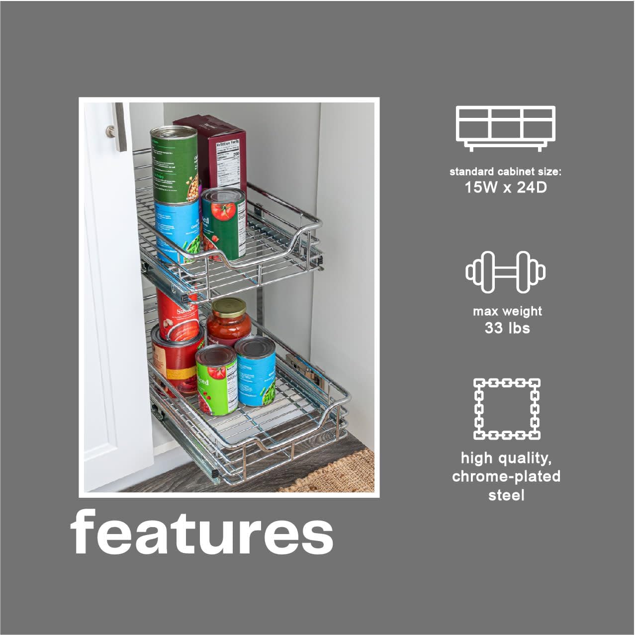 🖇️ Multi-Purpose Sliding Rack – Organize with Ease & Style! 🌿