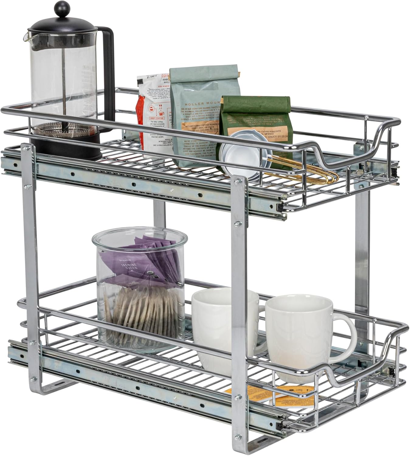 🖇️ Multi-Purpose Sliding Rack – Organize with Ease & Style! 🌿