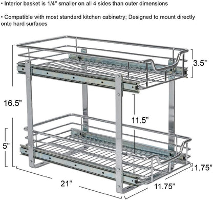 🖇️ Multi-Purpose Sliding Rack – Organize with Ease & Style! 🌿