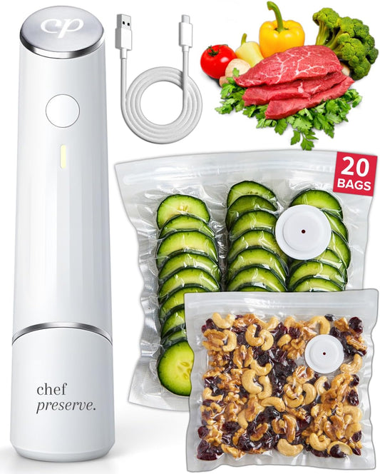 Smart Kitchen Storage 🥩🍒 Reusable Vacuum Bags – Lock in Freshness Effortlessly 🔒