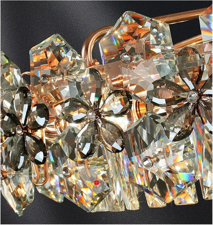 ✨ Elegant Crystal Pendant Chandelier – Transform Your Space 🌟